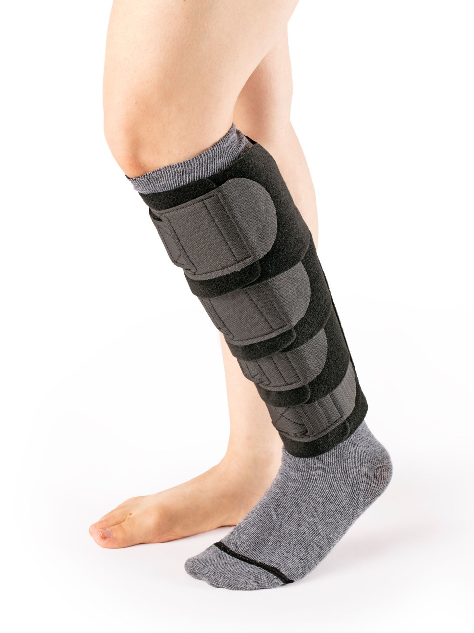 COMPREFIT STANDARD CALF inelastic compression garment in BLACK